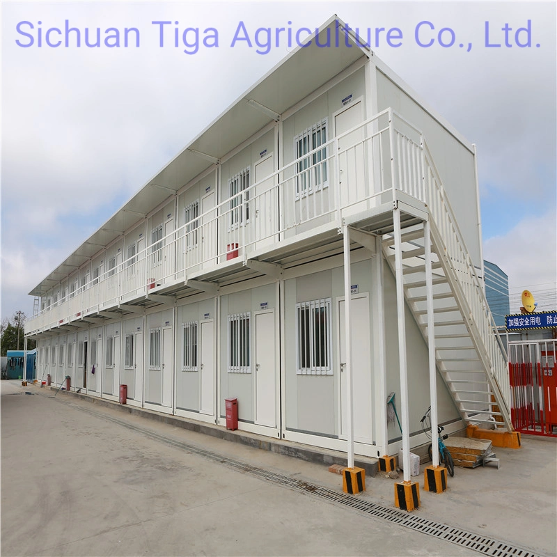 Prefabricated Portable Sandwich Panel Shipping Container House 5 Bedroom Prefab Homes with CE