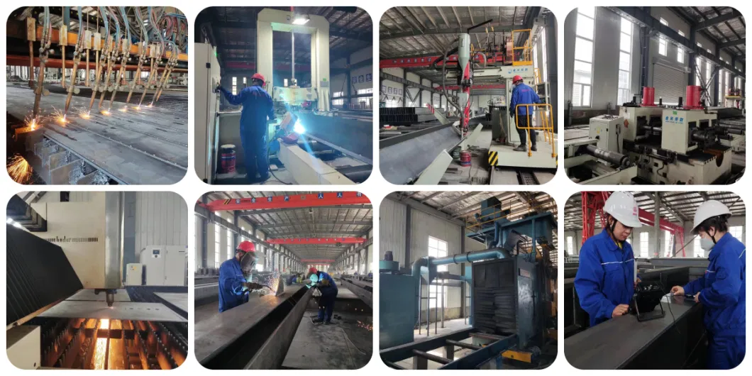 Quick Building Prefabricated Warehouse/Workshop/Hangar Steel Structure