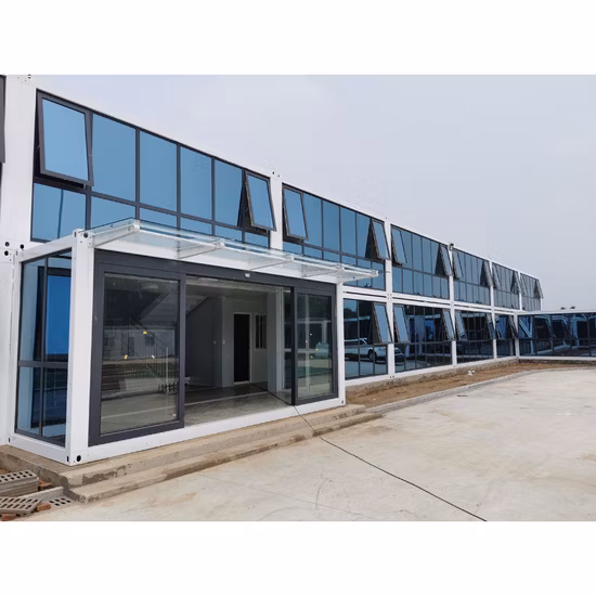 Casa prefabbricata prefabbricata per case modulari mobili prefabbricate dal design moderno professionale a 2 piani con decorazione