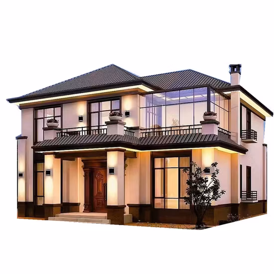 L'hotel resort prefabbricato in acciaio leggero con struttura in acciaio dal design libero resiste a forti venti