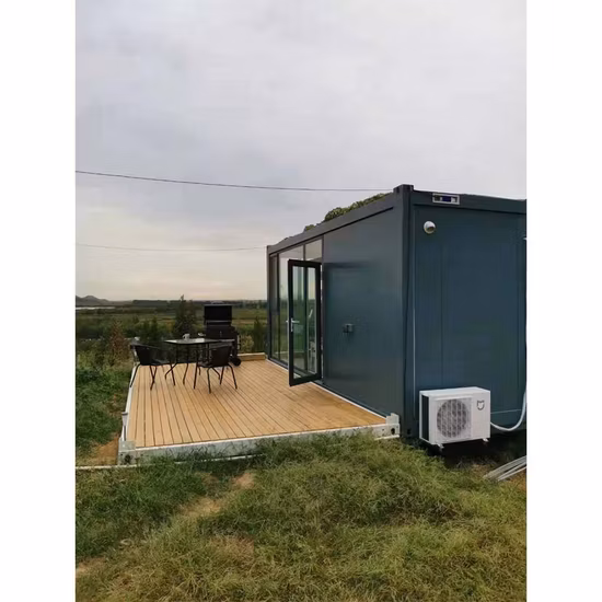 Cina 20/40FT Struttura modulare prefabbricata espandibile in acciaio Piccola casa portatile per caravan Costruzione Villa Camp House Prefabbricata Mobile Container Casa