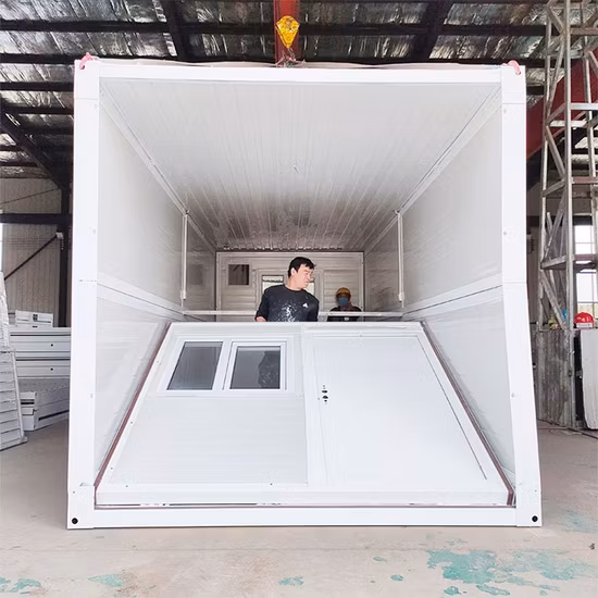 Produttore di case di contenitori di stoccaggio pieghevoli espandibili espandibili per case prefabbricate prefabbricate di piccole dimensioni a prezzi accessibili da 20FT per la casa modulare