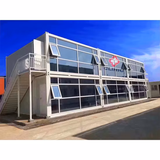 Cina Casa prefabbricata prefabbricata di lusso mobile per ufficio modulare mobile integrata portatile antiruggine